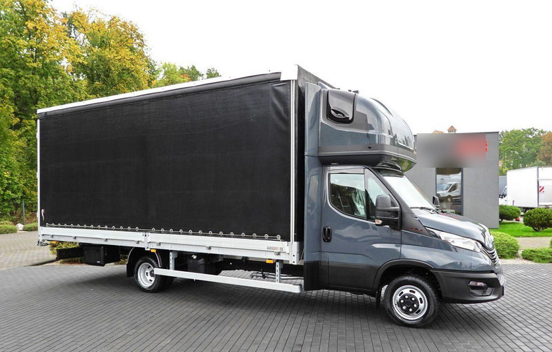 Iveco DAILY 50C18 PLANDEKA 14 PALET WEBASTO TEMPOMAT PNEUMATYKA BLIŹNI - כלי רכב מסחרי עם וילונות צד: תמונה 1 Iveco DAILY 50C18 PLANDEKA 14 PALET WEBASTO TEMPOMAT PNEUMATYKA BLIŹNI - כלי רכב מסחרי עם וילונות צד: תמונה 1