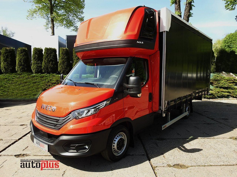 Iveco DAILY NOWY 35S18 CONNECT PLANDEKA 10 PALET WEBASTO KLIMATYZACJA - משאית תיבה: תמונה 1 Iveco DAILY NOWY 35S18 CONNECT PLANDEKA 10 PALET WEBASTO KLIMATYZACJA - משאית תיבה: תמונה 1