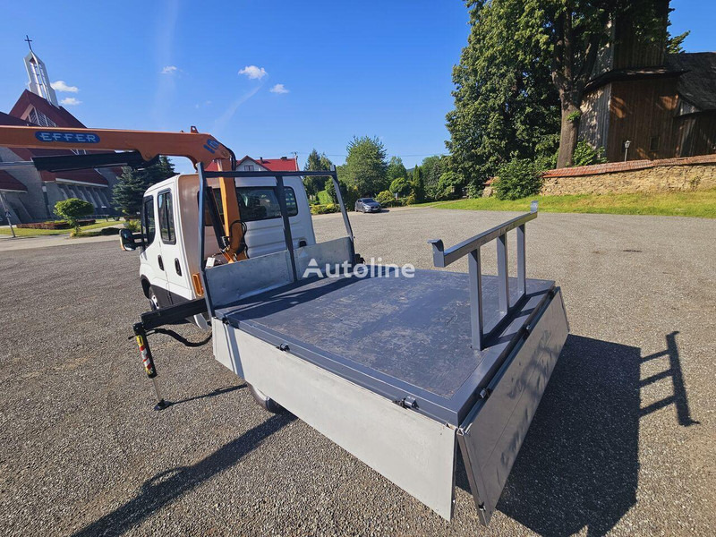 Iveco Daily 35c-15 Doka flatbed + crane Effer - כלי רכב מסחרי במיטה שטוחה, כלי רכב מסחרי קומבי: תמונה 3 Iveco Daily 35c-15 Doka flatbed + crane Effer - כלי רכב מסחרי במיטה שטוחה, כלי רכב מסחרי קומבי: תמונה 3