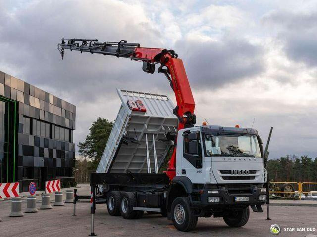 Iveco TRAKKER 360 6x6 PALFINGER PK 36002 Crane Kipper - מזהיר, משאית מנוף: תמונה 2 Iveco TRAKKER 360 6x6 PALFINGER PK 36002 Crane Kipper - מזהיר, משאית מנוף: תמונה 2
