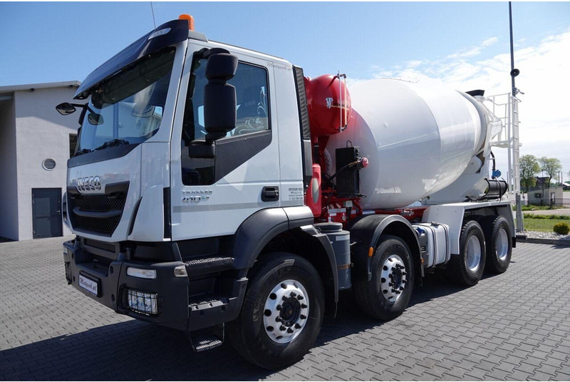 Iveco TRAKKER 410 / 8X4 / BETONOMIESZARKA 9 M3 / PUTZMEISTER / ALUFELG - משאית מערבלת בטון: תמונה 2 Iveco TRAKKER 410 / 8X4 / BETONOMIESZARKA 9 M3 / PUTZMEISTER / ALUFELG - משאית מערבלת בטון: תמונה 2