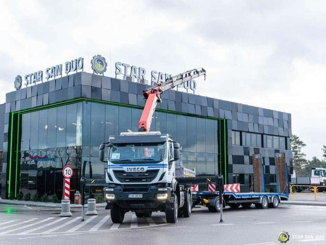 Iveco TRAKKER 450 4x4 PALFINGER PK 23001 EH Crane Kra - מזהיר, משאית מנוף: תמונה 5 Iveco TRAKKER 450 4x4 PALFINGER PK 23001 EH Crane Kra - מזהיר, משאית מנוף: תמונה 5