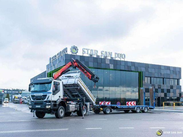Iveco TRAKKER 450 4x4 PALFINGER PK 23001 EH Crane Kra - מזהיר, משאית מנוף: תמונה 1 Iveco TRAKKER 450 4x4 PALFINGER PK 23001 EH Crane Kra - מזהיר, משאית מנוף: תמונה 1