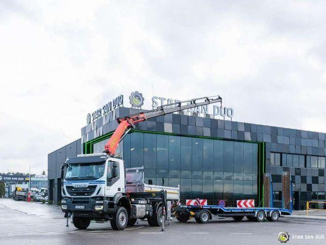 Iveco TRAKKER 450 4x4 PALFINGER PK 23001 EH Crane Kra - מזהיר, משאית מנוף: תמונה 3 Iveco TRAKKER 450 4x4 PALFINGER PK 23001 EH Crane Kra - מזהיר, משאית מנוף: תמונה 3