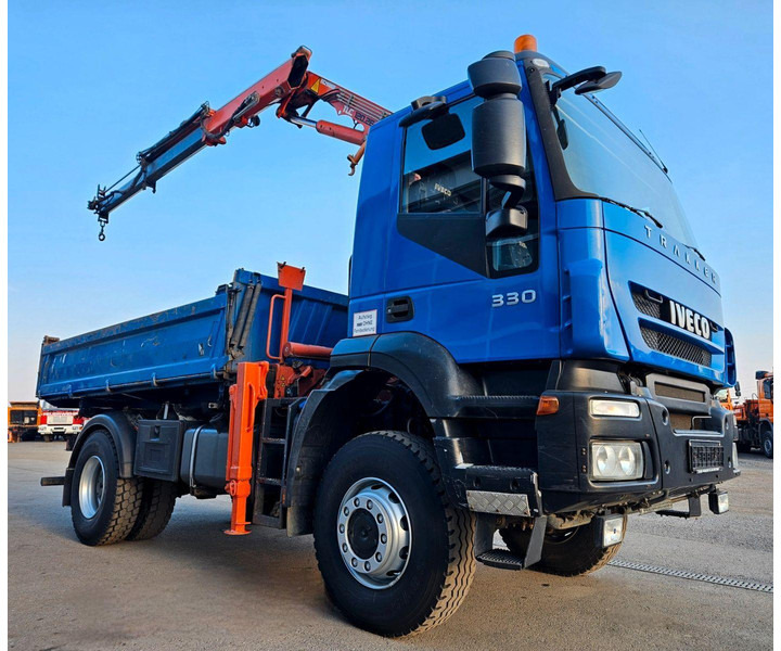 Iveco Trakker 190T33 4x4 M Tipper + Crane Atlas 120.2E - מזהיר, משאית מנוף: תמונה 4 Iveco Trakker 190T33 4x4 M Tipper + Crane Atlas 120.2E - מזהיר, משאית מנוף: תמונה 4