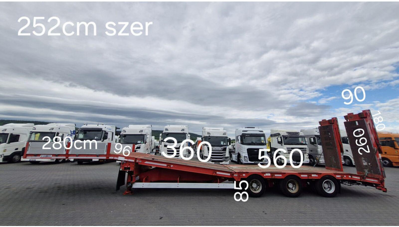 Kaiser S450 / NACZEPA LAWETA / NISKOPODWOZIE / PODEST HYDRAULICZNY / NA - סמיטריילר עם מטען נמוך: תמונה 2 Kaiser S450 / NACZEPA LAWETA / NISKOPODWOZIE / PODEST HYDRAULICZNY / NA - סמיטריילר עם מטען נמוך: תמונה 2