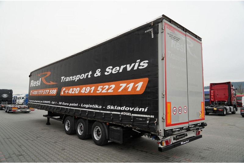 Kögel FIRANKA / MEGA / OŚ PODNOSZONA / OSIE SAF / DACH PODNOSZONY / LO - סמיטריילר עם וילונות צד: תמונה 5 Kögel FIRANKA / MEGA / OŚ PODNOSZONA / OSIE SAF / DACH PODNOSZONY / LO - סמיטריילר עם וילונות צד: תמונה 5