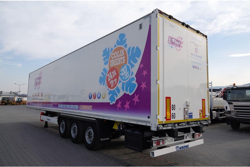 Krone KONTENER / KOFFER / 2021 ROK / OS PODNOSZONA - סמיטריילר בתיבה סגורה: תמונה 4 Krone KONTENER / KOFFER / 2021 ROK / OS PODNOSZONA - סמיטריילר בתיבה סגורה: תמונה 4