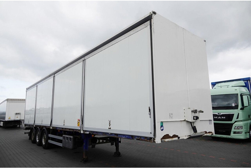 Lecitrailer KONTENER / KOFFER / OTWIERANE BOKI / MOCNA PODŁOGA SZYNA DESKA - סמיטריילר בתיבה סגורה: תמונה 2 Lecitrailer KONTENER / KOFFER / OTWIERANE BOKI / MOCNA PODŁOGA SZYNA DESKA - סמיטריילר בתיבה סגורה: תמונה 2