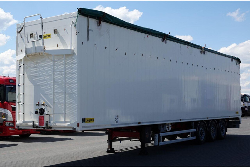 Legras RUCHOMA PODŁOGA / WALKING FLOOR / 98 m3 / OPONY 100 % / PODŁOGA - סמיטריילר עם רצפת הליכה: תמונה 1 Legras RUCHOMA PODŁOGA / WALKING FLOOR / 98 m3 / OPONY 100 % / PODŁOGA - סמיטריילר עם רצפת הליכה: תמונה 1