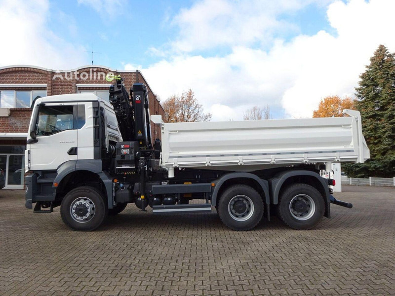 MAN 33.430 - 3 way tipper+crane 6x6 - מזהיר, משאית מנוף: תמונה 3 MAN 33.430 - 3 way tipper+crane 6x6 - מזהיר, משאית מנוף: תמונה 3