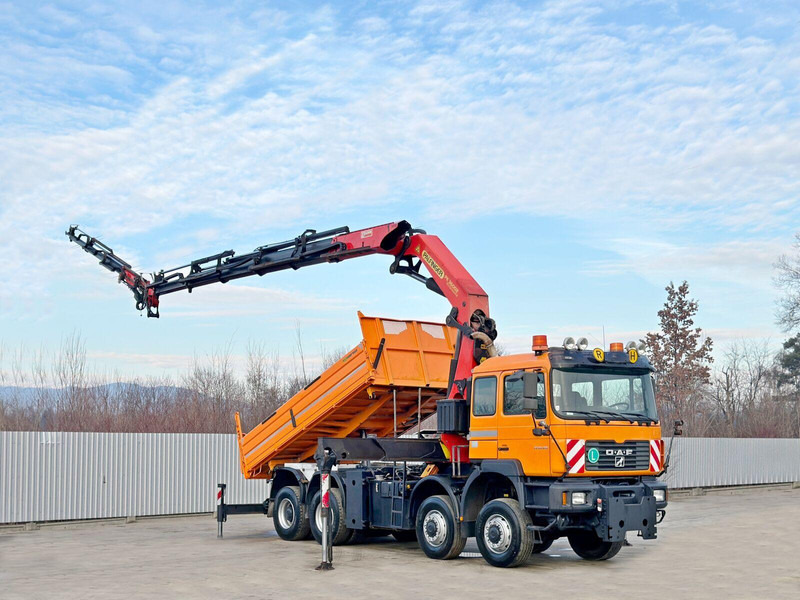 MAN 35.414 * PALFINGER PK 36002 +FUNK / 8x6 - משאית צד נופל/ שטוחה, משאית מנוף: תמונה 2 MAN 35.414 * PALFINGER PK 36002 +FUNK / 8x6 - משאית צד נופל/ שטוחה, משאית מנוף: תמונה 2
