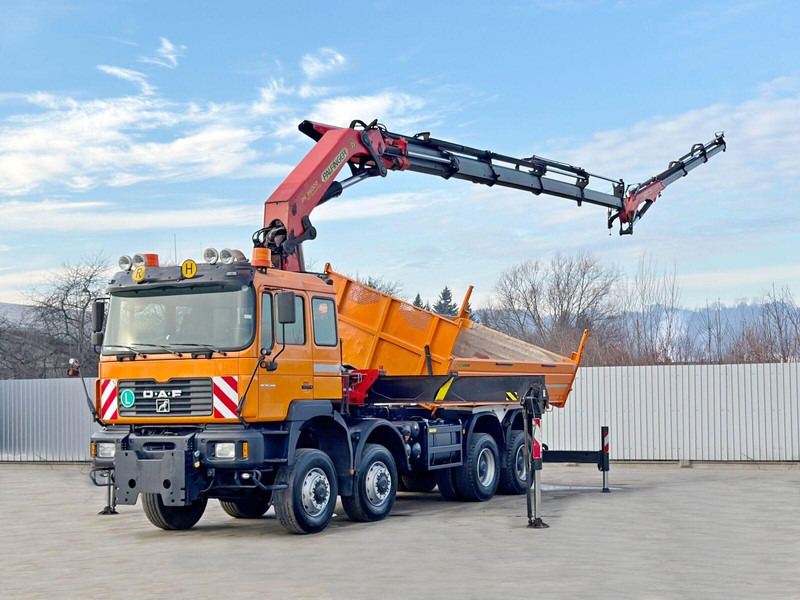 MAN 35.414 * PALFINGER PK 36002 +FUNK / 8x6 - משאית צד נופל/ שטוחה, משאית מנוף: תמונה 5 MAN 35.414 * PALFINGER PK 36002 +FUNK / 8x6 - משאית צד נופל/ שטוחה, משאית מנוף: תמונה 5