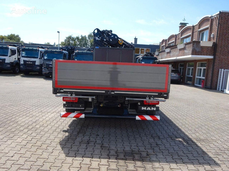 MAN 35.510 - Flatbed+crane - משאית צד נופל/ שטוחה, משאית מנוף: תמונה 5 MAN 35.510 - Flatbed+crane - משאית צד נופל/ שטוחה, משאית מנוף: תמונה 5