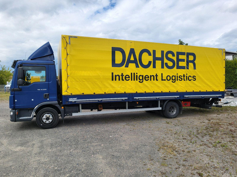 MAN GTL 12.220 BL Pritsche 8,10m + LBW - 1.Hand - משאית וילונות צד: תמונה 3 MAN GTL 12.220 BL Pritsche 8,10m + LBW - 1.Hand - משאית וילונות צד: תמונה 3