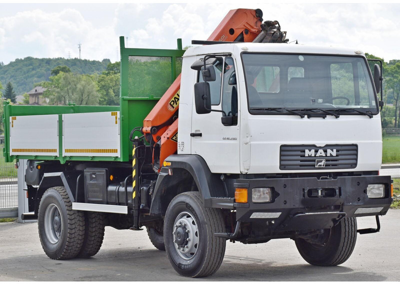 MAN LE 18.280 Kipper 3,70 m + PK 9501 /4x4 - מזהיר, משאית מנוף: תמונה 3 MAN LE 18.280 Kipper 3,70 m + PK 9501 /4x4 - מזהיר, משאית מנוף: תמונה 3
