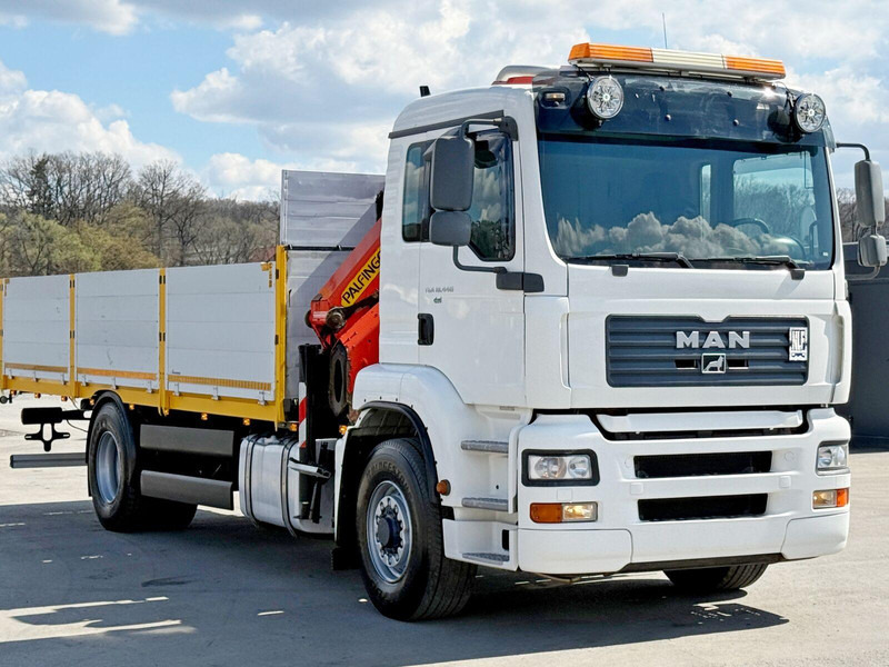 MAN TGA 18.440* PK 16502 + FUNK * 4x4 * TOP - משאית צד נופל/ שטוחה, משאית מנוף: תמונה 3 MAN TGA 18.440* PK 16502 + FUNK * 4x4 * TOP - משאית צד נופל/ שטוחה, משאית מנוף: תמונה 3