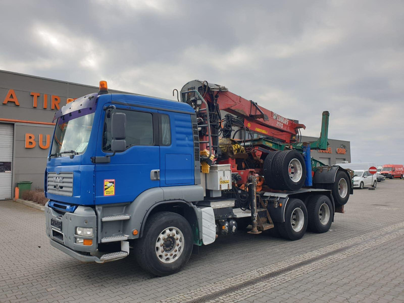 MAN TGA 26.480 6x4 LOGLIFT DOLL WOOD TRANSPORTER - משאית עץ, משאית מנוף: תמונה 1 MAN TGA 26.480 6x4 LOGLIFT DOLL WOOD TRANSPORTER - משאית עץ, משאית מנוף: תמונה 1