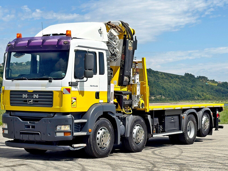 MAN TGA 35.430 * HIAB 700 E - 6 + FUNK* TOPZUSTAND - משאית צד נופל/ שטוחה, משאית מנוף: תמונה 4 MAN TGA 35.430 * HIAB 700 E - 6 + FUNK* TOPZUSTAND - משאית צד נופל/ שטוחה, משאית מנוף: תמונה 4