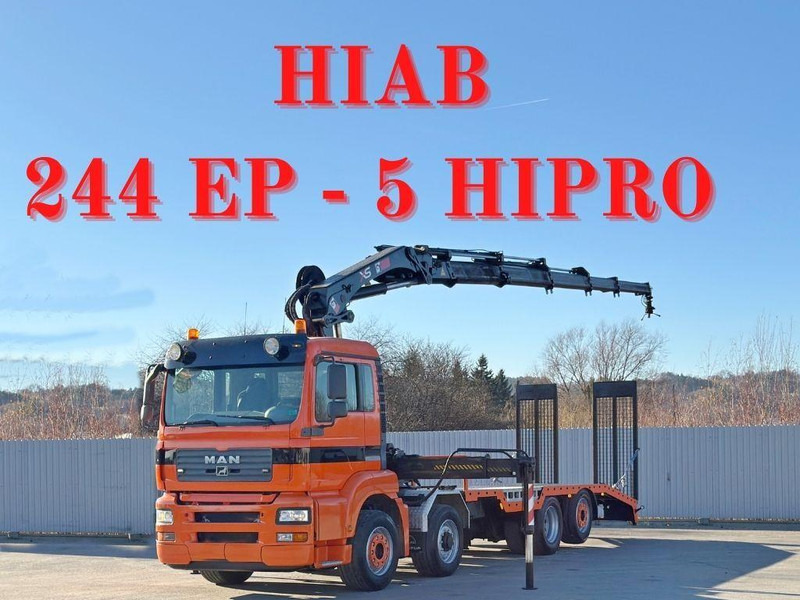MAN TGA 35.480 / HIAB 244 EP - 5 HIPRO - משאית גרירה: תמונה 1 MAN TGA 35.480 / HIAB 244 EP - 5 HIPRO - משאית גרירה: תמונה 1