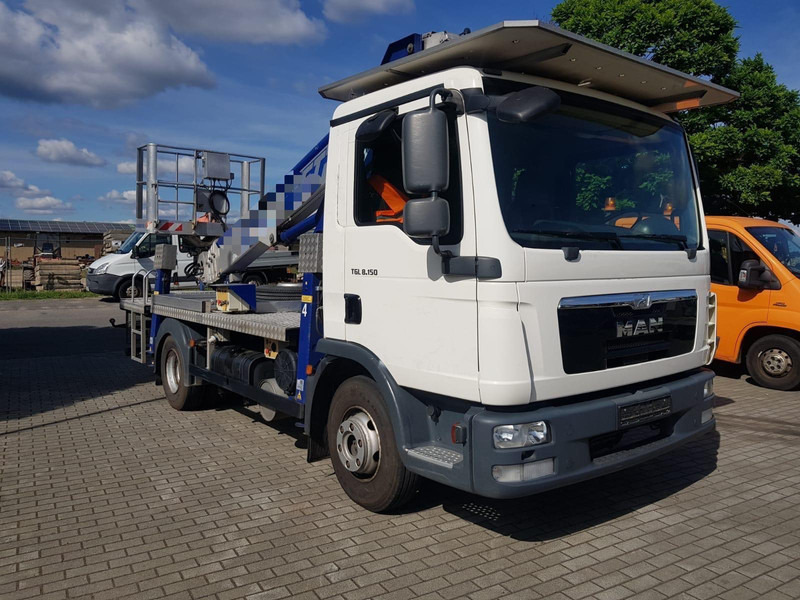 MAN TGL 8.150 22M Multitel - משאית צד נופל/ שטוחה, משאית מנוף: תמונה 3 MAN TGL 8.150 22M Multitel - משאית צד נופל/ שטוחה, משאית מנוף: תמונה 3