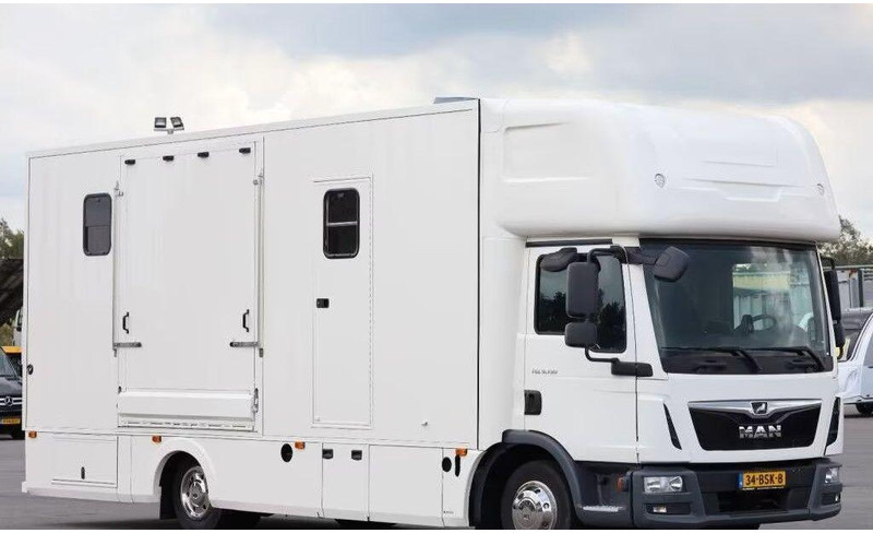 MAN TGL 8.190 - - משאית סוסים: תמונה 2 MAN TGL 8.190 - - משאית סוסים: תמונה 2