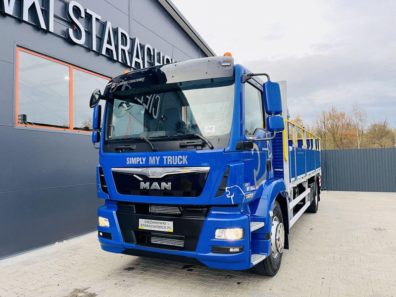 MAN TGM 18.250 - משאית צד נופל/ שטוחה, משאית מנוף: תמונה 5 MAN TGM 18.250 - משאית צד נופל/ שטוחה, משאית מנוף: תמונה 5