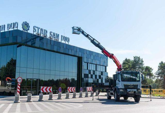 MAN TGM 18.320 4x4 PALFINGER PK 27002 Basket NEW ! - משאית צד נופל/ שטוחה, משאית מנוף: תמונה 2 MAN TGM 18.320 4x4 PALFINGER PK 27002 Basket NEW ! - משאית צד נופל/ שטוחה, משאית מנוף: תמונה 2