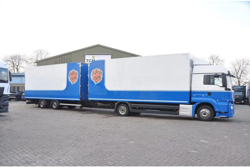 MAN TGM 18.320 - Koffer + trailer - משאית תיבה: תמונה 4 MAN TGM 18.320 - Koffer + trailer - משאית תיבה: תמונה 4