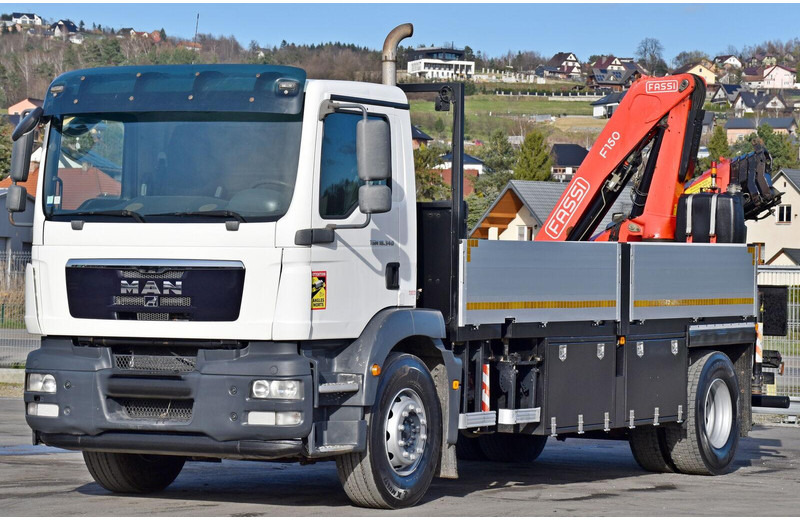 MAN TGM 18.340* PRITSCHE 5,50m* KRAN /FUNK - משאית צד נופל/ שטוחה, משאית מנוף: תמונה 4 MAN TGM 18.340* PRITSCHE 5,50m* KRAN /FUNK - משאית צד נופל/ שטוחה, משאית מנוף: תמונה 4