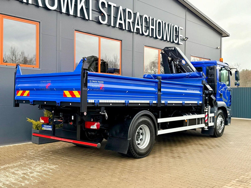 MAN TGM TGL TGS 18.250 // wywrotka 3-S + HDS HMF 1420 - K2 // bu - מזהיר, משאית מנוף: תמונה 5 MAN TGM TGL TGS 18.250 // wywrotka 3-S + HDS HMF 1420 - K2 // bu - מזהיר, משאית מנוף: תמונה 5