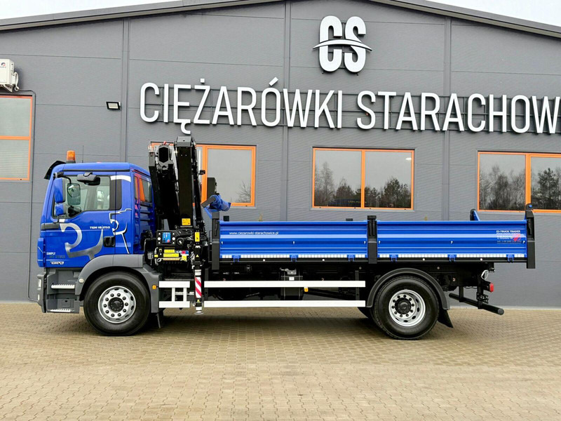 MAN TGM TGL TGS 18.250 // wywrotka 3-S + HDS HMF 1420 - K2 // bu - מזהיר, משאית מנוף: תמונה 4 MAN TGM TGL TGS 18.250 // wywrotka 3-S + HDS HMF 1420 - K2 // bu - מזהיר, משאית מנוף: תמונה 4