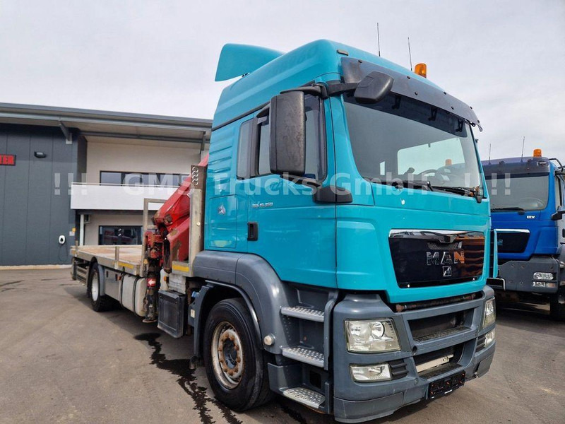 MAN TGS 18.360 Platform Crane HMF 2820 - משאית צד נופל/ שטוחה, משאית מנוף: תמונה 4 MAN TGS 18.360 Platform Crane HMF 2820 - משאית צד נופל/ שטוחה, משאית מנוף: תמונה 4