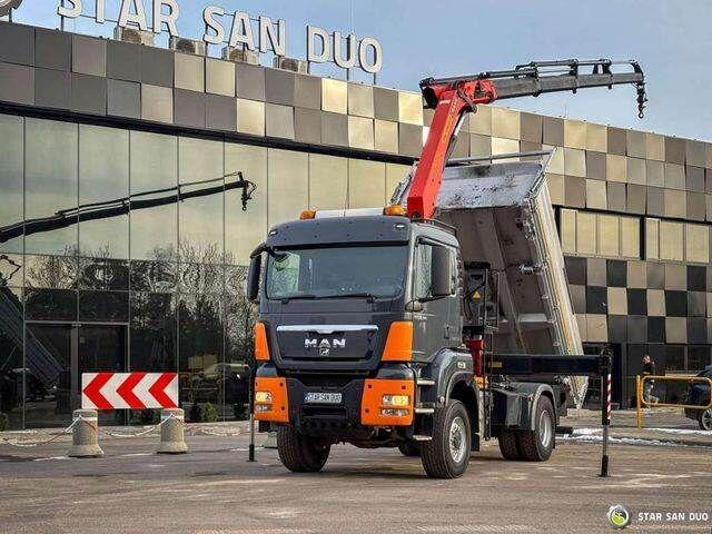 MAN TGS 18.480 PALFINGER PK 16502 HDS Crane,Kipper - מזהיר, משאית מנוף: תמונה 3 MAN TGS 18.480 PALFINGER PK 16502 HDS Crane,Kipper - מזהיר, משאית מנוף: תמונה 3