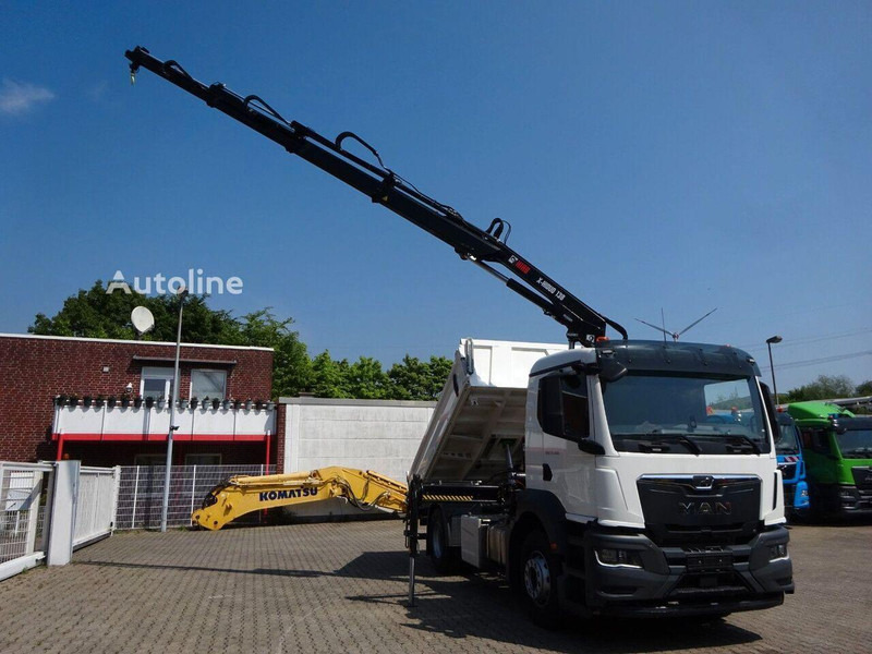 MAN TGS 22.400 - 3 way tipper+crane - מזהיר, משאית מנוף: תמונה 3 MAN TGS 22.400 - 3 way tipper+crane - מזהיר, משאית מנוף: תמונה 3