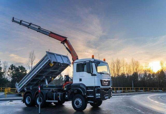 MAN TGS 26.360 6x6 PALFINGER PK 18001 EH Crane Kipe - מזהיר, משאית מנוף: תמונה 4 MAN TGS 26.360 6x6 PALFINGER PK 18001 EH Crane Kipe - מזהיר, משאית מנוף: תמונה 4
