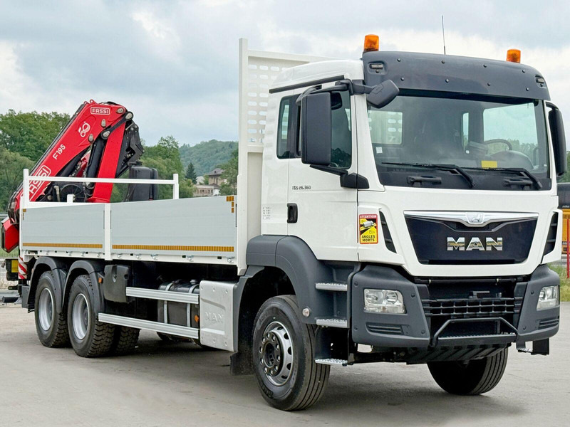 MAN TGS 26.360* FASSI F195A.2.24 / FUNK * 6x4 * TOP - משאית צד נופל/ שטוחה, משאית מנוף: תמונה 3 MAN TGS 26.360* FASSI F195A.2.24 / FUNK * 6x4 * TOP - משאית צד נופל/ שטוחה, משאית מנוף: תמונה 3