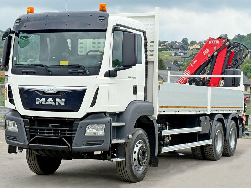 MAN TGS 26.360* FASSI F195A.2.24 / FUNK * 6x4 * TOP - משאית צד נופל/ שטוחה, משאית מנוף: תמונה 4 MAN TGS 26.360* FASSI F195A.2.24 / FUNK * 6x4 * TOP - משאית צד נופל/ שטוחה, משאית מנוף: תמונה 4