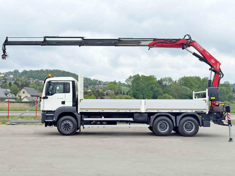 MAN TGS 26.360* FASSI F195A.2.24 / FUNK * 6x4 * TOP - משאית צד נופל/ שטוחה, משאית מנוף: תמונה 5 MAN TGS 26.360* FASSI F195A.2.24 / FUNK * 6x4 * TOP - משאית צד נופל/ שטוחה, משאית מנוף: תמונה 5