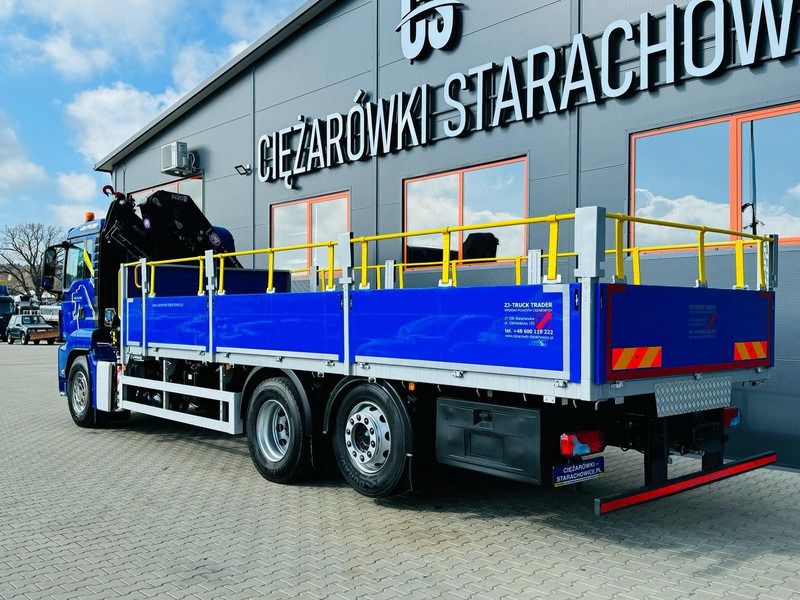 MAN TGS 26.360 - משאית צד נופל/ שטוחה, משאית מנוף: תמונה 4 MAN TGS 26.360 - משאית צד נופל/ שטוחה, משאית מנוף: תמונה 4