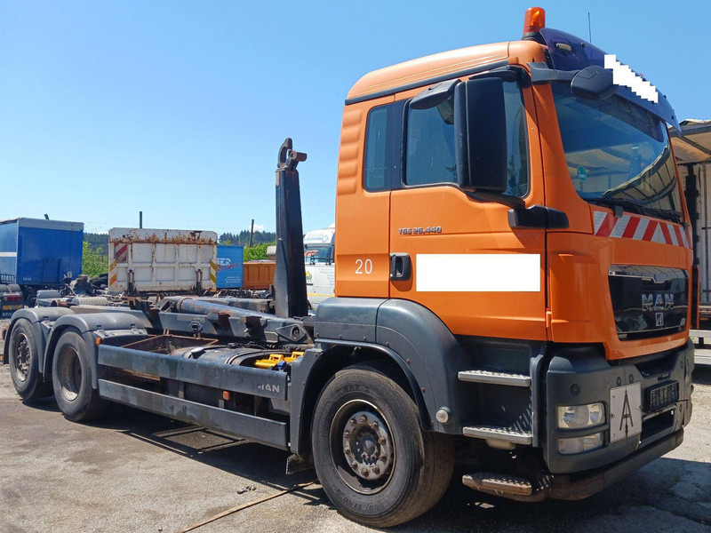 MAN TGS 26.440 Meiller RK2065, EURO5, GERMAN - משאית צד נופל/ שטוחה, משאית מנוף: תמונה 2 MAN TGS 26.440 Meiller RK2065, EURO5, GERMAN - משאית צד נופל/ שטוחה, משאית מנוף: תמונה 2