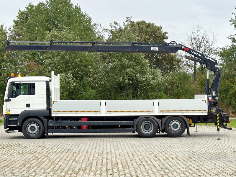 MAN TGS 26.460 * HIAB X - HIDUO 188 B-3 + FUNK* TOP - משאית צד נופל/ שטוחה, משאית מנוף: תמונה 5 MAN TGS 26.460 * HIAB X - HIDUO 188 B-3 + FUNK* TOP - משאית צד נופל/ שטוחה, משאית מנוף: תמונה 5