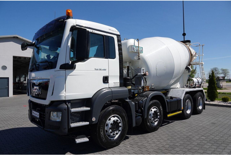 MAN TGS 32.400 / 8X4 / GRUSZKA / BETONOMIESZARKA / 9 M3 / IMER / MAN - משאית מערבלת בטון: תמונה 2 MAN TGS 32.400 / 8X4 / GRUSZKA / BETONOMIESZARKA / 9 M3 / IMER / MAN - משאית מערבלת בטון: תמונה 2