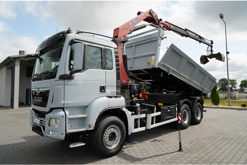 MAN TGS 33.360 / WYWROTKA + HDS - מזהיר, משאית מנוף: תמונה 2 MAN TGS 33.360 / WYWROTKA + HDS - מזהיר, משאית מנוף: תמונה 2