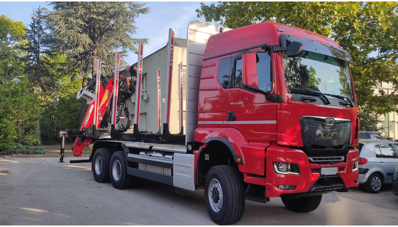 MAN TGS 33.520 - משאית עץ, משאית מנוף: תמונה 2 MAN TGS 33.520 - משאית עץ, משאית מנוף: תמונה 2