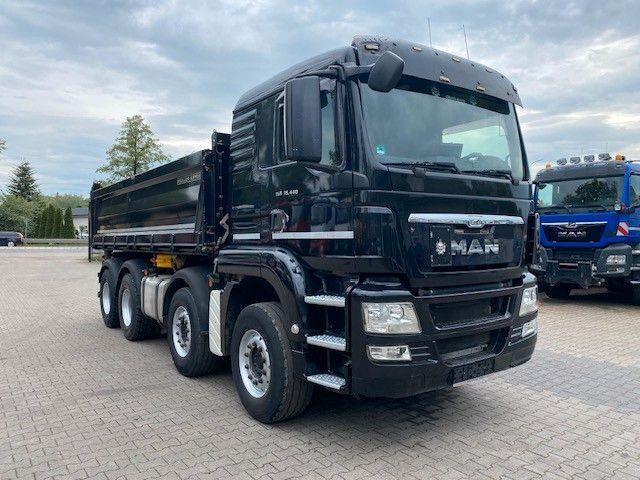 MAN TGS 35.440 8X4 EURO 5 Kipper Meiller Bordmatik - מזהיר: תמונה 4 MAN TGS 35.440 8X4 EURO 5 Kipper Meiller Bordmatik - מזהיר: תמונה 4