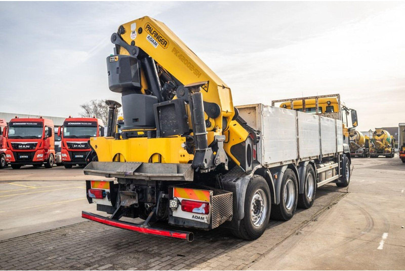 MAN TGS 35.440 8x4 Crane Palfinger PK 42002-SH - משאית צד נופל/ שטוחה, משאית מנוף: תמונה 5 MAN TGS 35.440 8x4 Crane Palfinger PK 42002-SH - משאית צד נופל/ שטוחה, משאית מנוף: תמונה 5