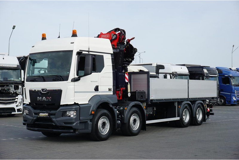 MAN TGS / 35.470 / E 6 / SKRZYNIOWY + HDS / FASSI F 545 / ŁAD. 13 10 - משאית צד נופל/ שטוחה, משאית מנוף: תמונה 3 MAN TGS / 35.470 / E 6 / SKRZYNIOWY + HDS / FASSI F 545 / ŁAD. 13 10 - משאית צד נופל/ שטוחה, משאית מנוף: תמונה 3