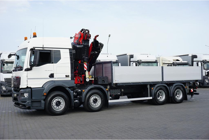 MAN TGS / 35.470 / E 6 / SKRZYNIOWY + HDS / FASSI F 545 / ŁAD. 13 10 - משאית צד נופל/ שטוחה, משאית מנוף: תמונה 5 MAN TGS / 35.470 / E 6 / SKRZYNIOWY + HDS / FASSI F 545 / ŁAD. 13 10 - משאית צד נופל/ שטוחה, משאית מנוף: תמונה 5