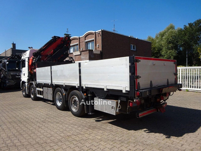 MAN TGS 35.480 - Flatbed + crane - משאית צד נופל/ שטוחה, משאית מנוף: תמונה 4 MAN TGS 35.480 - Flatbed + crane - משאית צד נופל/ שטוחה, משאית מנוף: תמונה 4